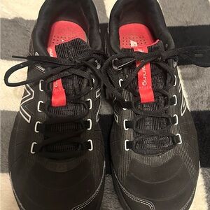 New Balance Black and Red Running Shoes